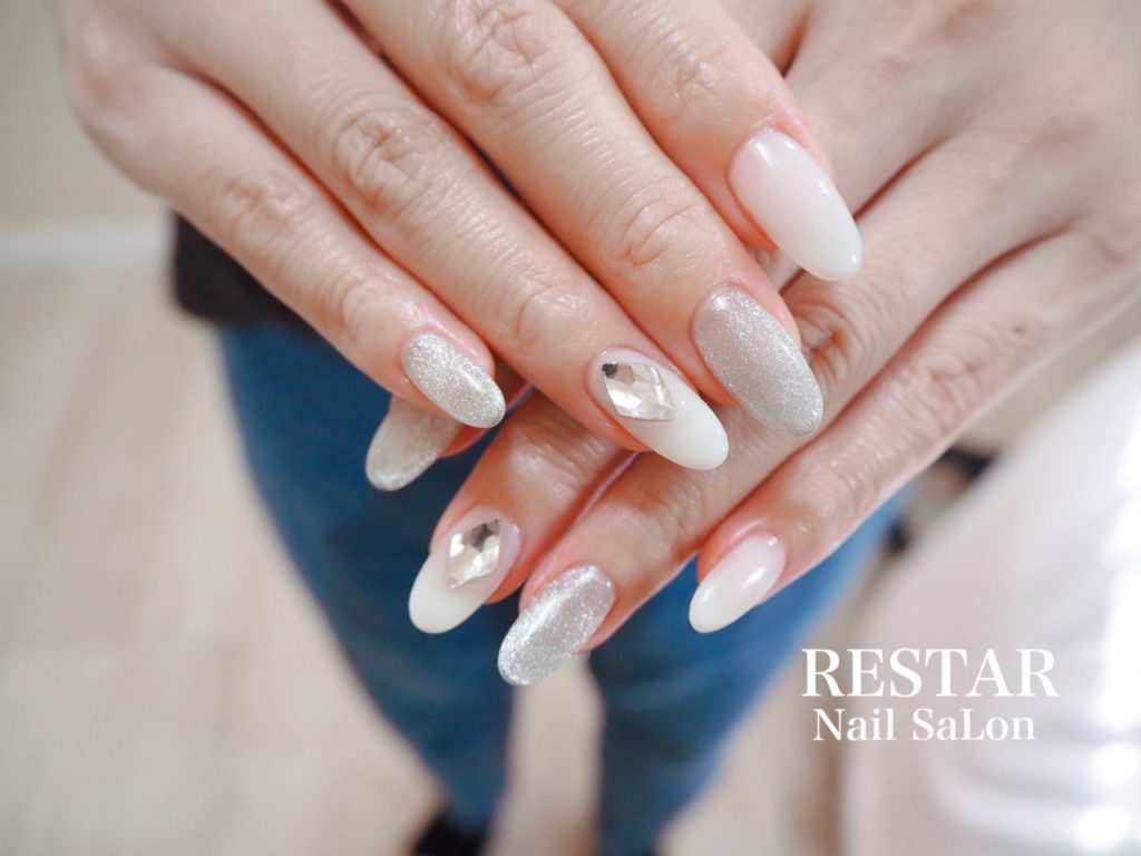 大きめビジュー